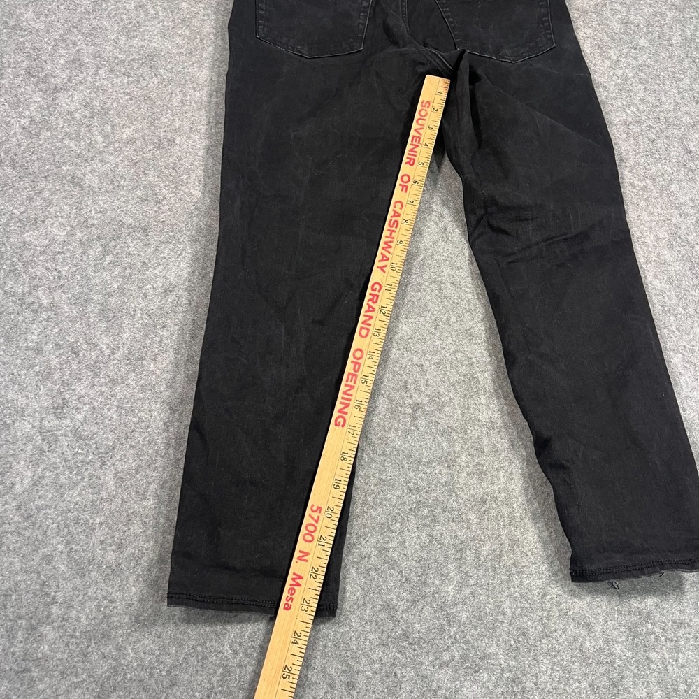 Rock & Republic Black Wash Denim Fever Pull-On Jegging Jeans Women's‎ Size 12 - Picture 6 of 7